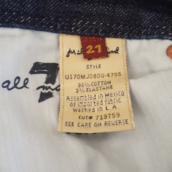 7 For All Mankind Flynt Flare Jeans - Picture 5 of 7